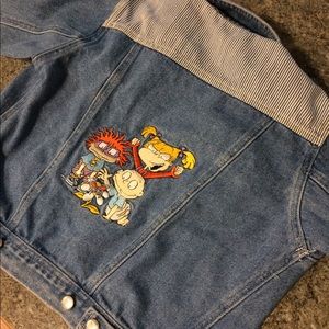 Vintage Rugrats denim jacket youth 7